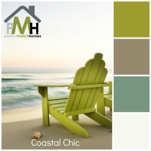 Coastal Chic color palette